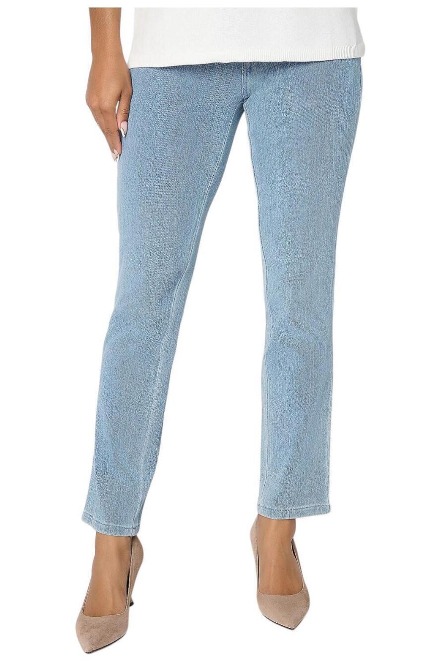 Belle by Kim Gravel Women's Straight-Leg BelleCurve Jean Lakeside Wash - Tall